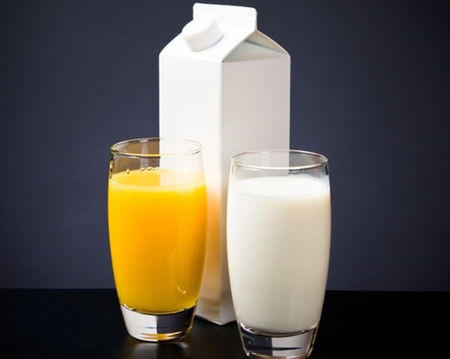 La leche y el jugo de zanahoria son los componentes de un cóctel que eleva la potencia masculina