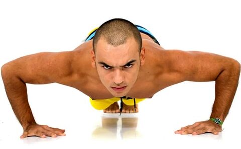 Ejercicios físicos para aumentar la potencia en los hombres.