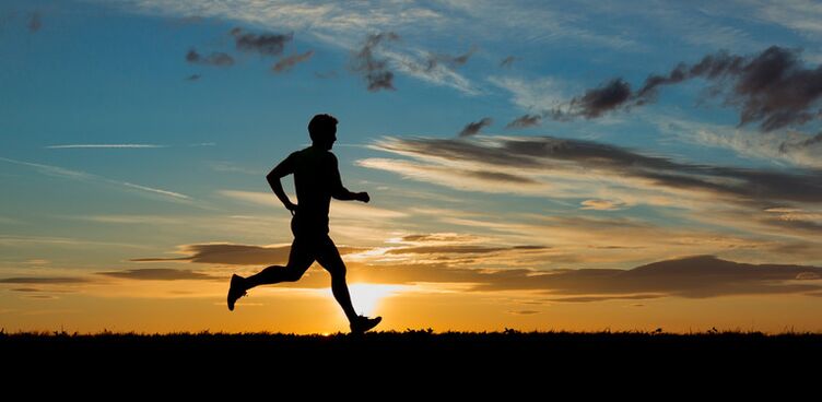 correr para aumentar la potencia
